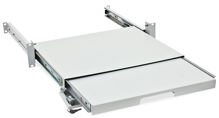 Schublade mit 2 Auszügen Ausziehbare Ablage für Mouse und Tastatur